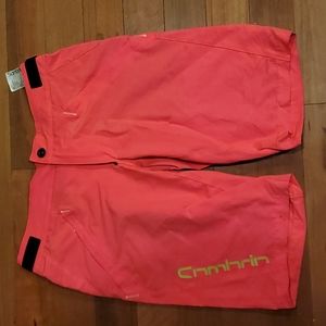 Women's Sombrio Neon Pink Bike Shorts